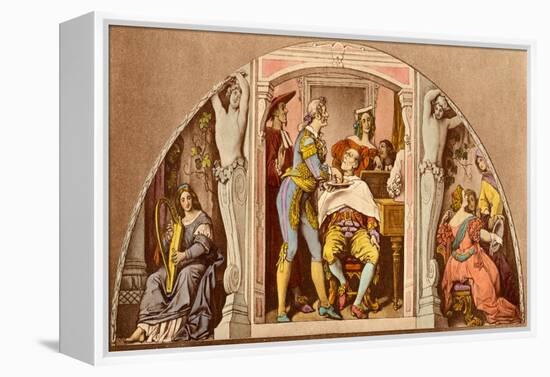 ROSSINI Gioachino - The-Moritz Ludwig von Schwind-Framed Premier Image Canvas