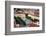 Rossio square or Praca Dom Pedro IV, the heart of the historic centre at twilight. Lisbon, Portugal-Mauricio Abreu-Framed Photographic Print