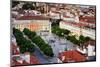 Rossio square or Praca Dom Pedro IV, the heart of the historic centre at twilight. Lisbon, Portugal-Mauricio Abreu-Mounted Photographic Print