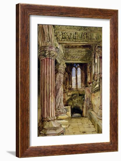 Rosslyn Chapel, Scotland-Alexander Junior Fraser-Framed Giclee Print