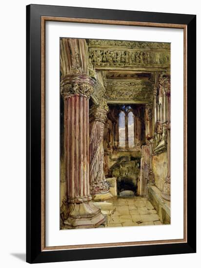 Rosslyn Chapel, Scotland-Alexander Junior Fraser-Framed Giclee Print