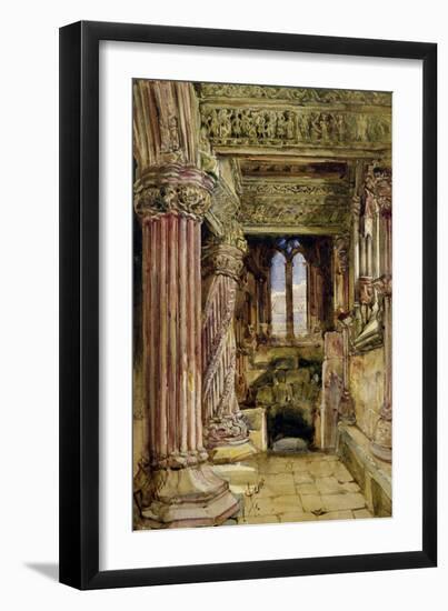 Rosslyn Chapel, Scotland-Alexander Junior Fraser-Framed Giclee Print