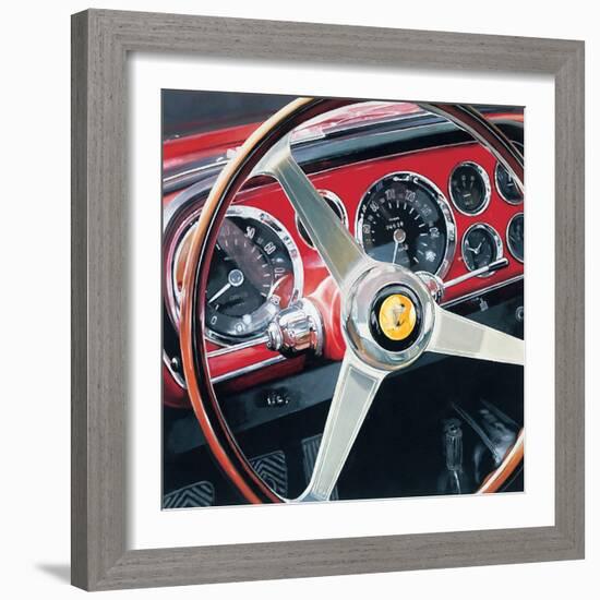 Rosso Corsa-Francis Brook-Framed Art Print