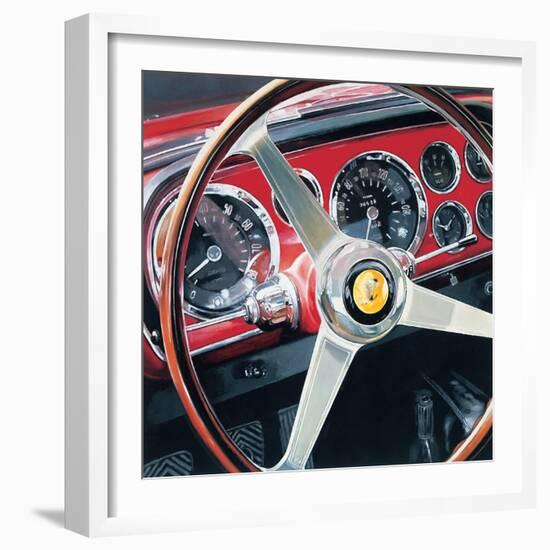 Rosso Corsa-Francis Brook-Framed Art Print