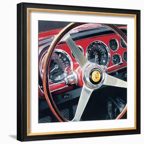 Rosso Corsa-Francis Brook-Framed Art Print