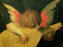 Musical Angel (detail)-Rosso Fiorentino (Battista di Jacopo)-Framed Art Print