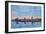 Rostock Germany Harbour View in Baltic Sea-Markus Bleichner-Framed Art Print