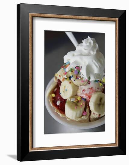 Roswell, New Mexico, United States. Classics Custards Ice Cream Parlor-Julien McRoberts-Framed Photographic Print