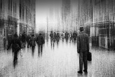 Apart From Storm and Rain ...-Roswitha Schleicher-Schwarz-Framed Premier Image Canvas