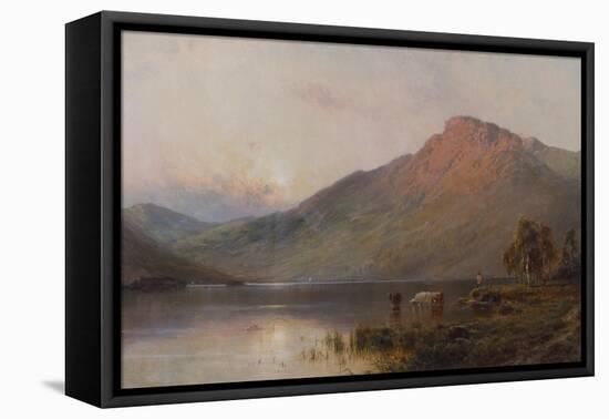 Rosy Morning-Alfred de Breanski-Framed Premier Image Canvas