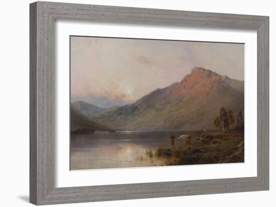 Rosy Morning-Alfred de Breanski-Framed Giclee Print