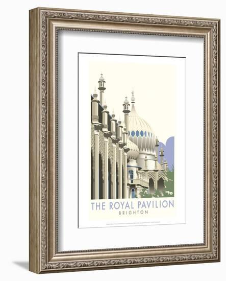 Rotal Pavilion, Brighton - Dave Thompson Contemporary Travel Print-Dave Thompson-Framed Giclee Print