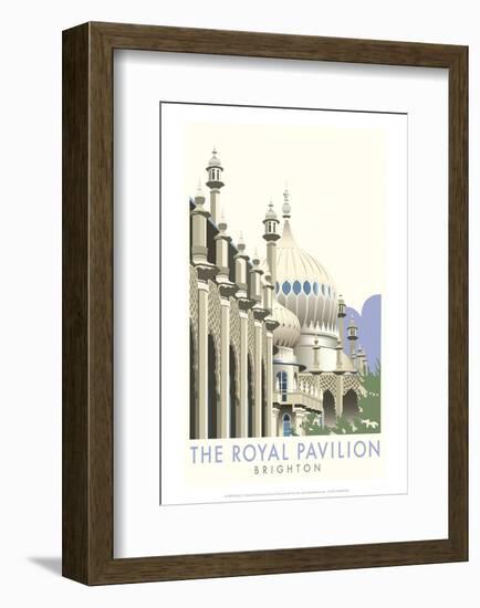 Rotal Pavilion, Brighton - Dave Thompson Contemporary Travel Print-Dave Thompson-Framed Giclee Print