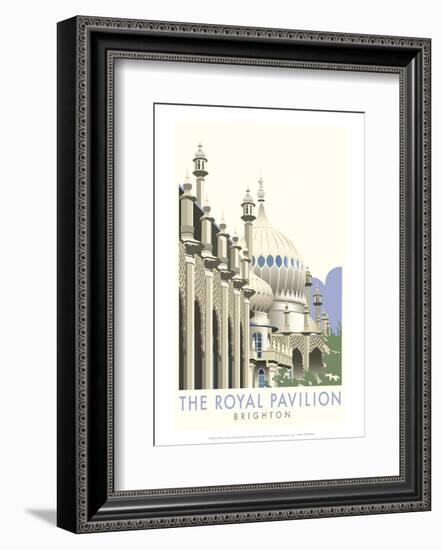 Rotal Pavilion, Brighton - Dave Thompson Contemporary Travel Print-Dave Thompson-Framed Giclee Print