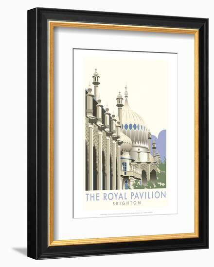 Rotal Pavilion, Brighton - Dave Thompson Contemporary Travel Print-Dave Thompson-Framed Giclee Print