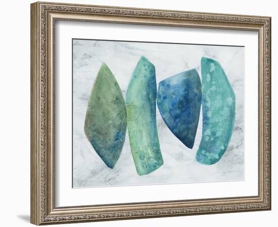 Rotating Form-Maya Woods-Framed Art Print