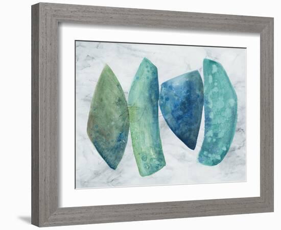 Rotating Form-Maya Woods-Framed Art Print