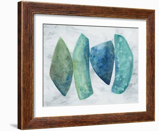 Rotating Form-Maya Woods-Framed Art Print