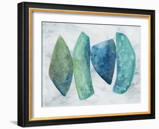 Rotating Form-Maya Woods-Framed Art Print