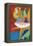 Rotation of Dancer and Parrots-Fortunato Depero-Framed Premier Image Canvas