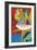 Rotation of Dancer and Parrots-Fortunato Depero-Framed Giclee Print