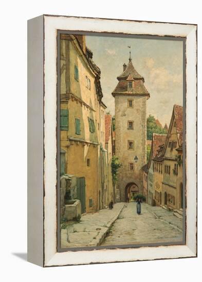 Rothenburg Ob Der Tauber, Bavaria, Germany, 1903-Elias Mollineaux Bancroft-Framed Premier Image Canvas