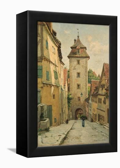 Rothenburg Ob Der Tauber, Bavaria, Germany, 1903-Elias Mollineaux Bancroft-Framed Premier Image Canvas