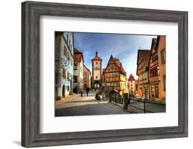 Rothenburg Ob Der Tauber - Medieval City in Germany-PlusONE-Framed Photographic Print
