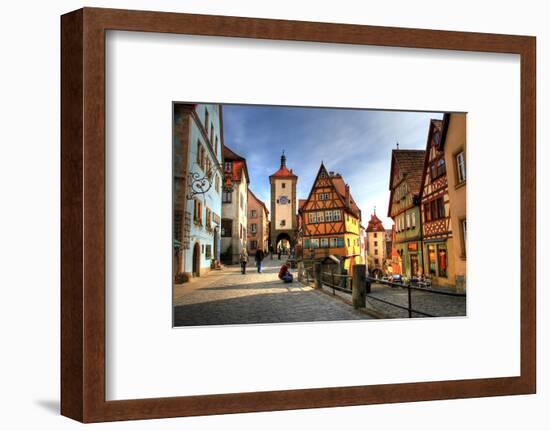 Rothenburg Ob Der Tauber - Medieval City in Germany-PlusONE-Framed Photographic Print