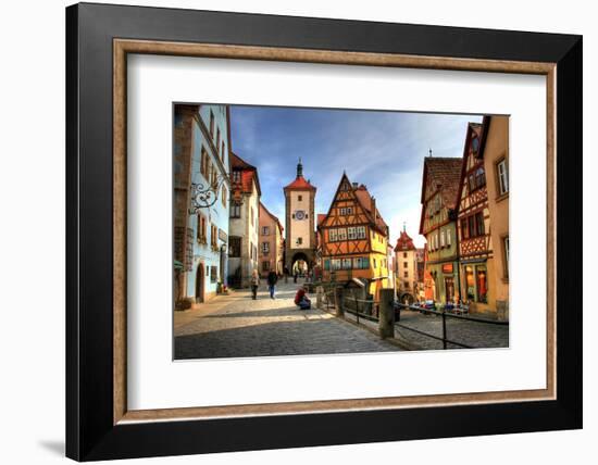 Rothenburg Ob Der Tauber - Medieval City in Germany-PlusONE-Framed Photographic Print