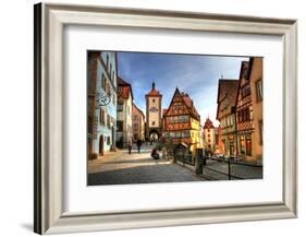 Rothenburg Ob Der Tauber - Medieval City in Germany-PlusONE-Framed Photographic Print