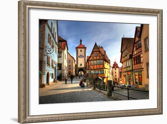 Rothenburg Ob Der Tauber - Medieval City in Germany-PlusONE-Framed Photographic Print