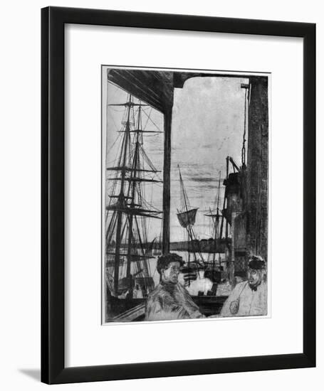 Rotherhithe, 1860-James Abbott McNeill Whistler-Framed Giclee Print