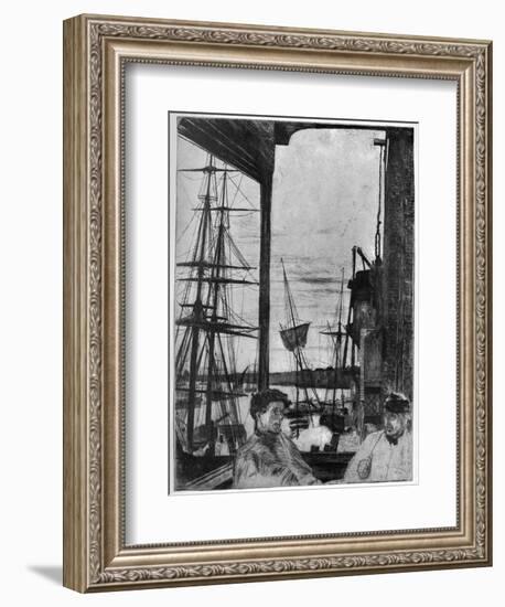 Rotherhithe, 1860-James Abbott McNeill Whistler-Framed Giclee Print