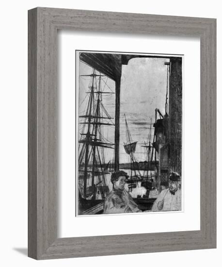 Rotherhithe, 1860-James Abbott McNeill Whistler-Framed Giclee Print