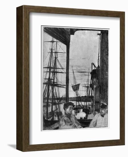 Rotherhithe, 1860-James Abbott McNeill Whistler-Framed Giclee Print