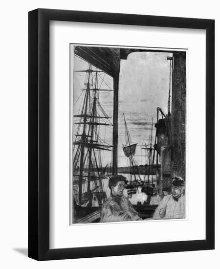 Rotherhithe, 1860-James Abbott McNeill Whistler-Framed Giclee Print