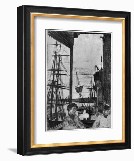 Rotherhithe, 1860-James Abbott McNeill Whistler-Framed Giclee Print