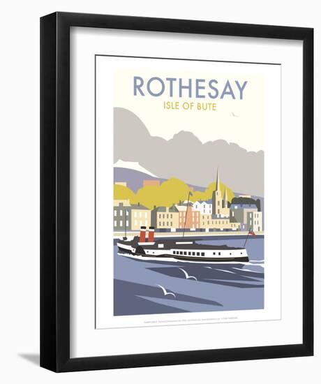 Rothesay, Isle of Skye - Dave Thompson Contemporary Travel Print-Dave Thompson-Framed Art Print