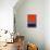 Rothko Style Red Black And Blue-Tom Quartermaine-Giclee Print displayed on a wall