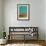 Rothkoesque 1-Mj Lew-Framed Giclee Print displayed on a wall
