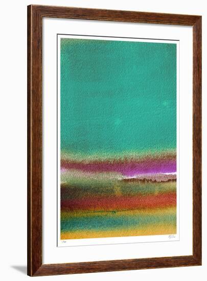 Rothkoesque 1-Mj Lew-Framed Giclee Print