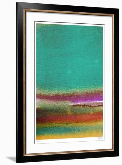 Rothkoesque 1-Mj Lew-Framed Giclee Print