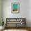 Rothkoesque 1-Mj Lew-Framed Giclee Print displayed on a wall