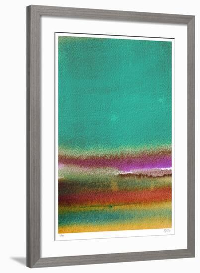 Rothkoesque 1-Mj Lew-Framed Giclee Print