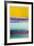 Rothkoesque 2-Mj Lew-Framed Giclee Print