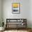 Rothkoesque 2-Mj Lew-Framed Giclee Print displayed on a wall