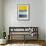 Rothkoesque 2-Mj Lew-Framed Giclee Print displayed on a wall