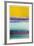 Rothkoesque 2-Mj Lew-Framed Giclee Print