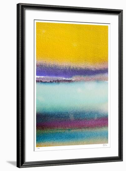 Rothkoesque 2-Mj Lew-Framed Giclee Print